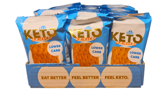 feel keto Crackers Monats-Box