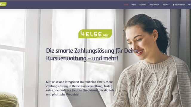 Bildschirm 4else.one neu
